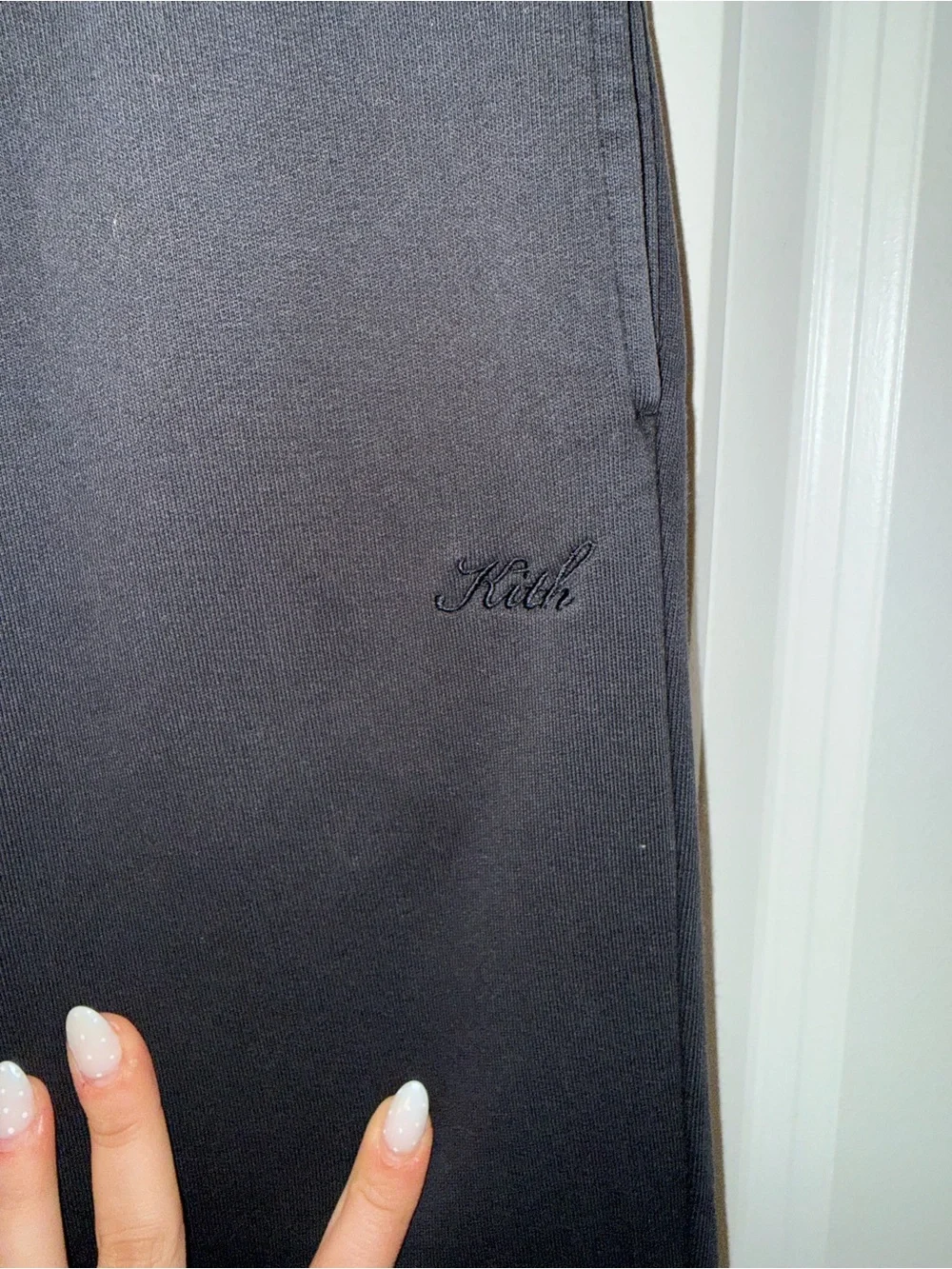 NWT Kith Chelsea Sweatpant III - Black - Picture 8 of 10